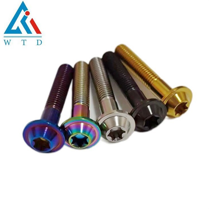 M6 x 35mm titanium bolts torx head